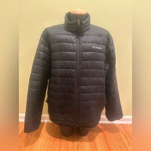 Men’s Columbia Puffer Black Jacket XXL